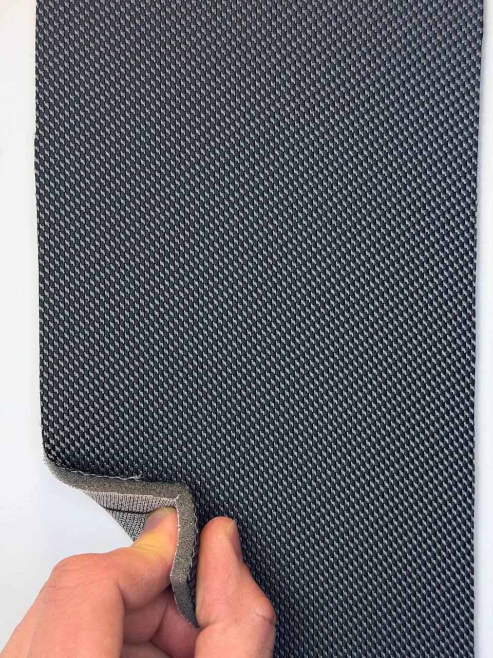 Автомобільна тканина для сидінь оригінал М1.5 сір/гол.