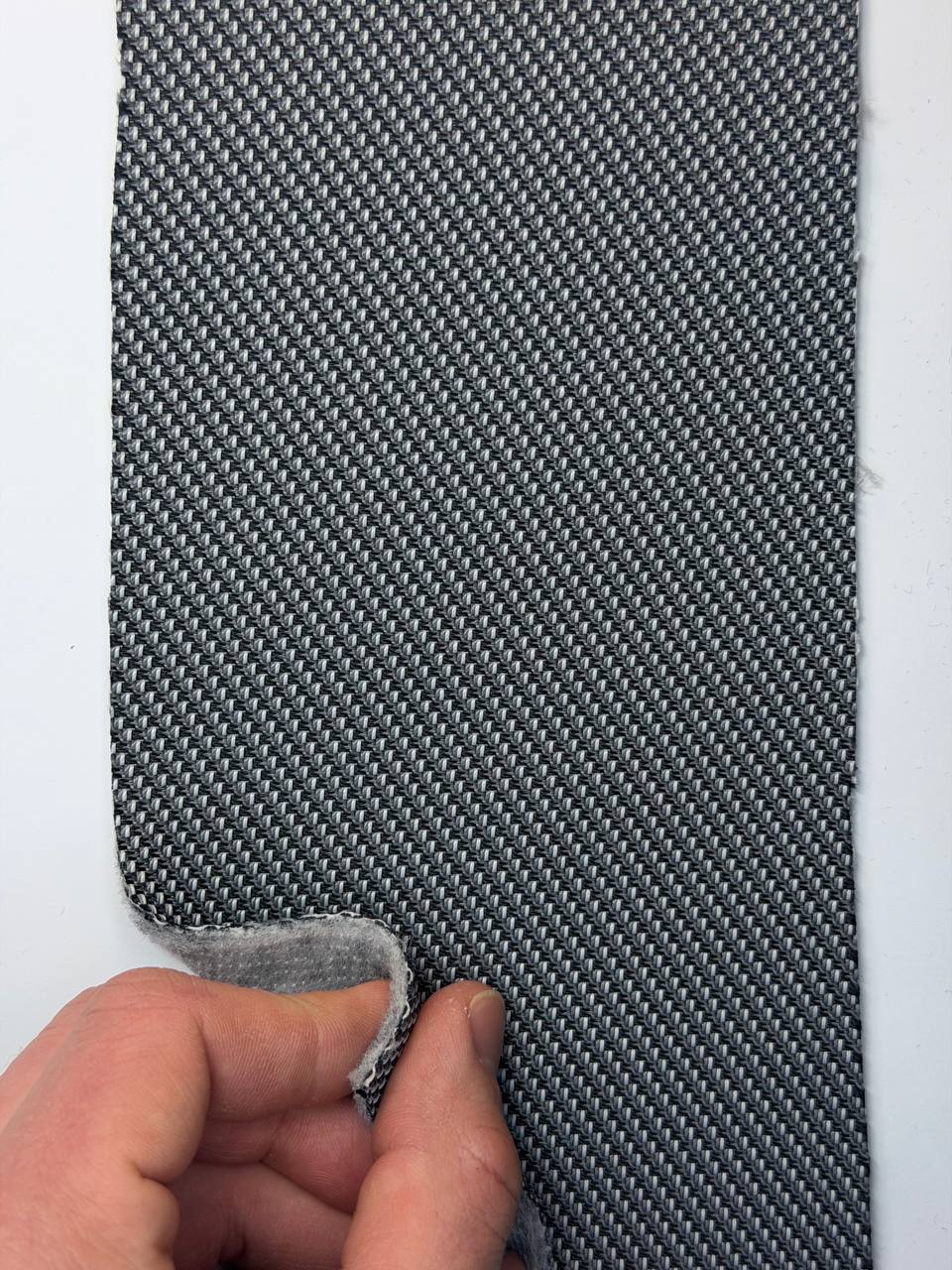 Автомобільна тканина для сидінь оригінал М1.7 св.сіра V