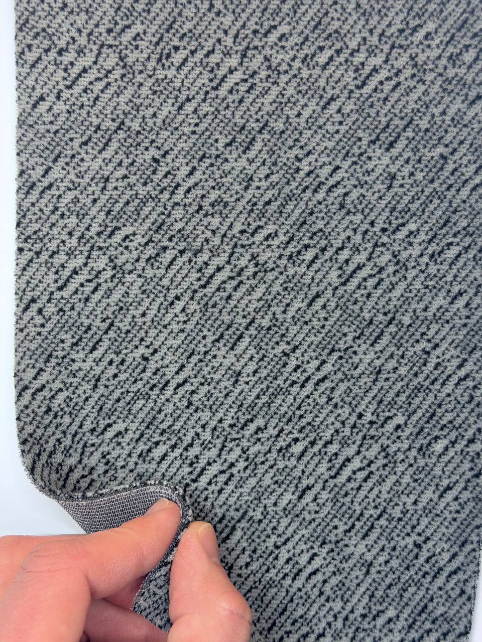 Велюр автомобільний Дощик світлий