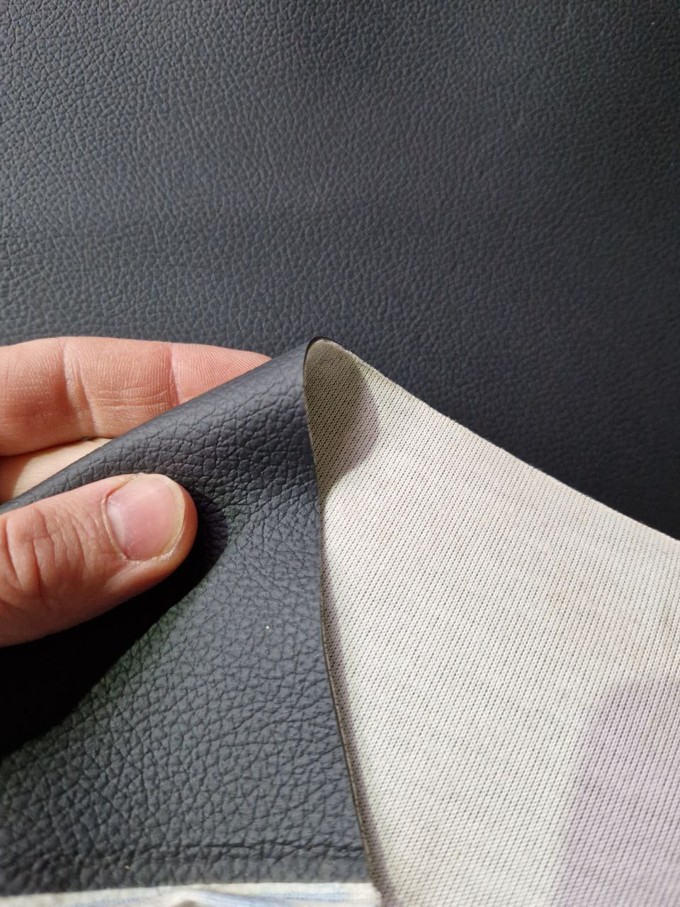 Шкірзамінник автомомбільний чорний на поролоні BMW Nappa